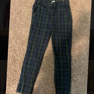 Hollister Plaid Dress Pants